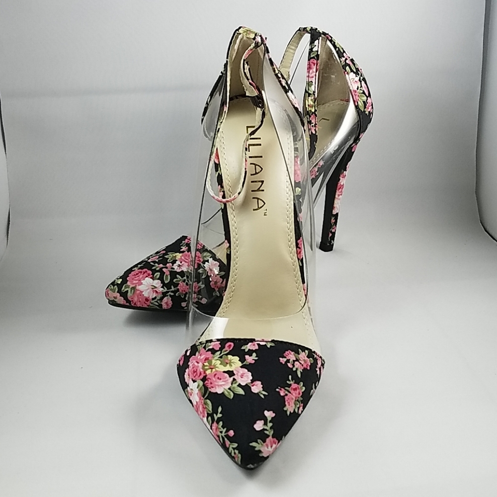 Beautiful floral heels